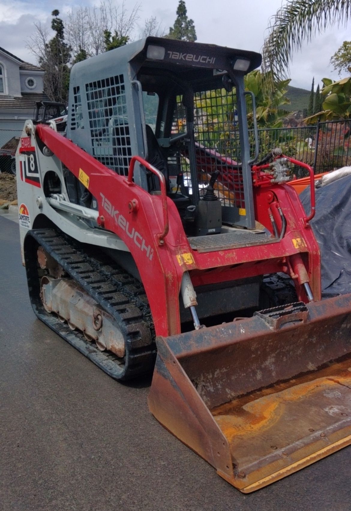 Track Skid Steer Takeuchi TL8