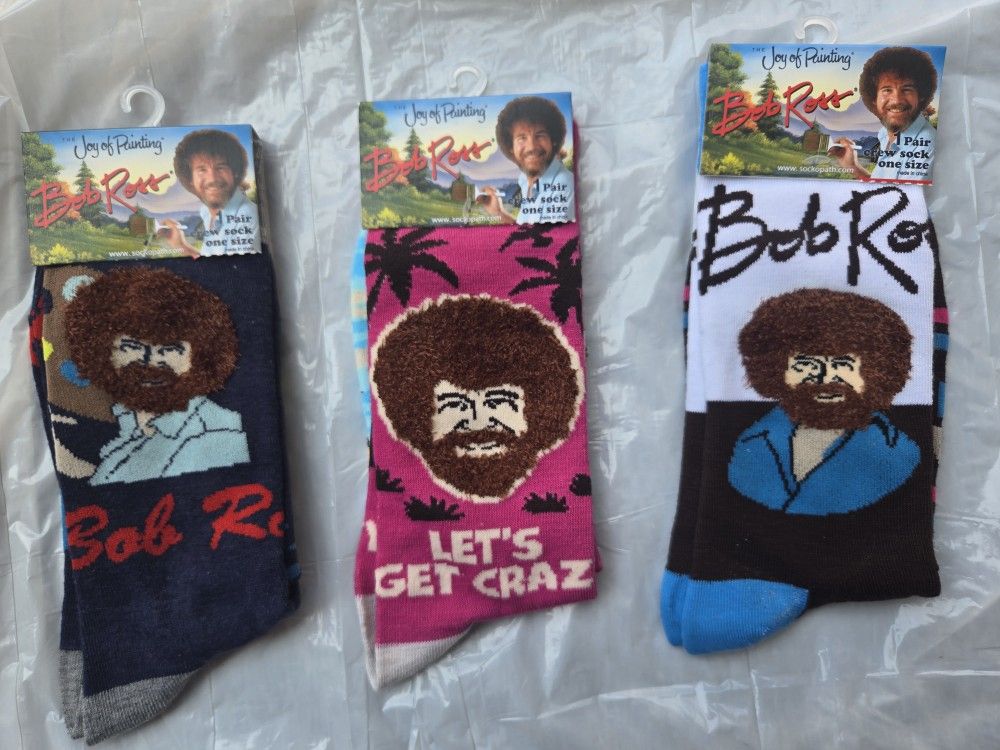 BOB ROSS Socks