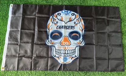 Chargers flag size 5’x3’