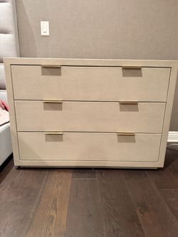 Restoration hardware Shagreen Collection - 3 Drawer Dresser 