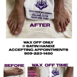 Waxing Foot / Leg / Back or Chest