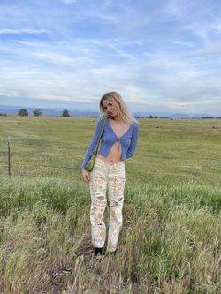 embroidered free people jeans