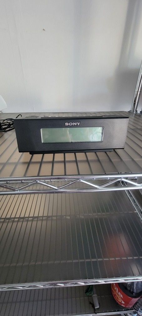 Sony Alarm Clock And Radio