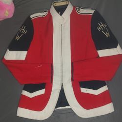 Ostwald Uniforms Vintage Marching Band Jacket Statan Island NY 14 38R HHH W