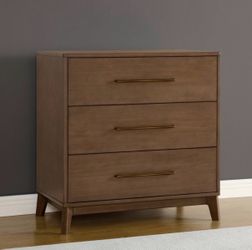 Delta Children Spencer 3 Drawer Dresser with Changing Top - Teak Brown: Traditional Style, Vertical Wood Frame, 37.75" Height, 20.5" Depth