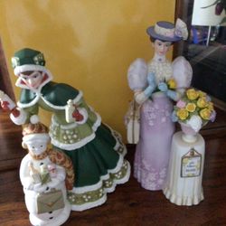 Avon Collection Of Mrs Albee Award Figures $5