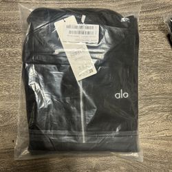 ALO Black Quarter Zip