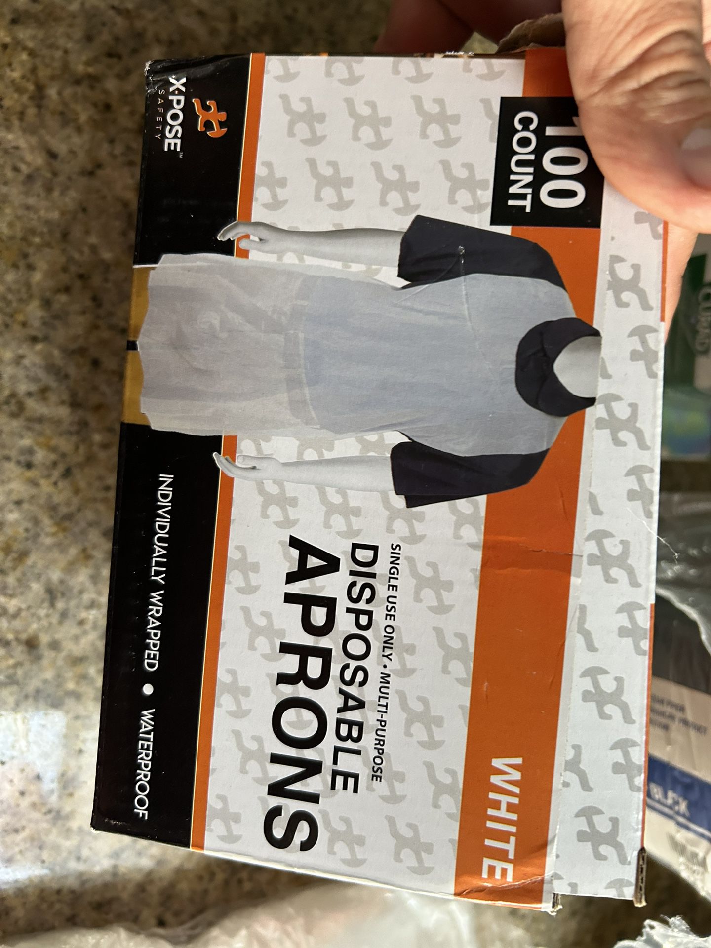 100 Count Disposable Aprons 
