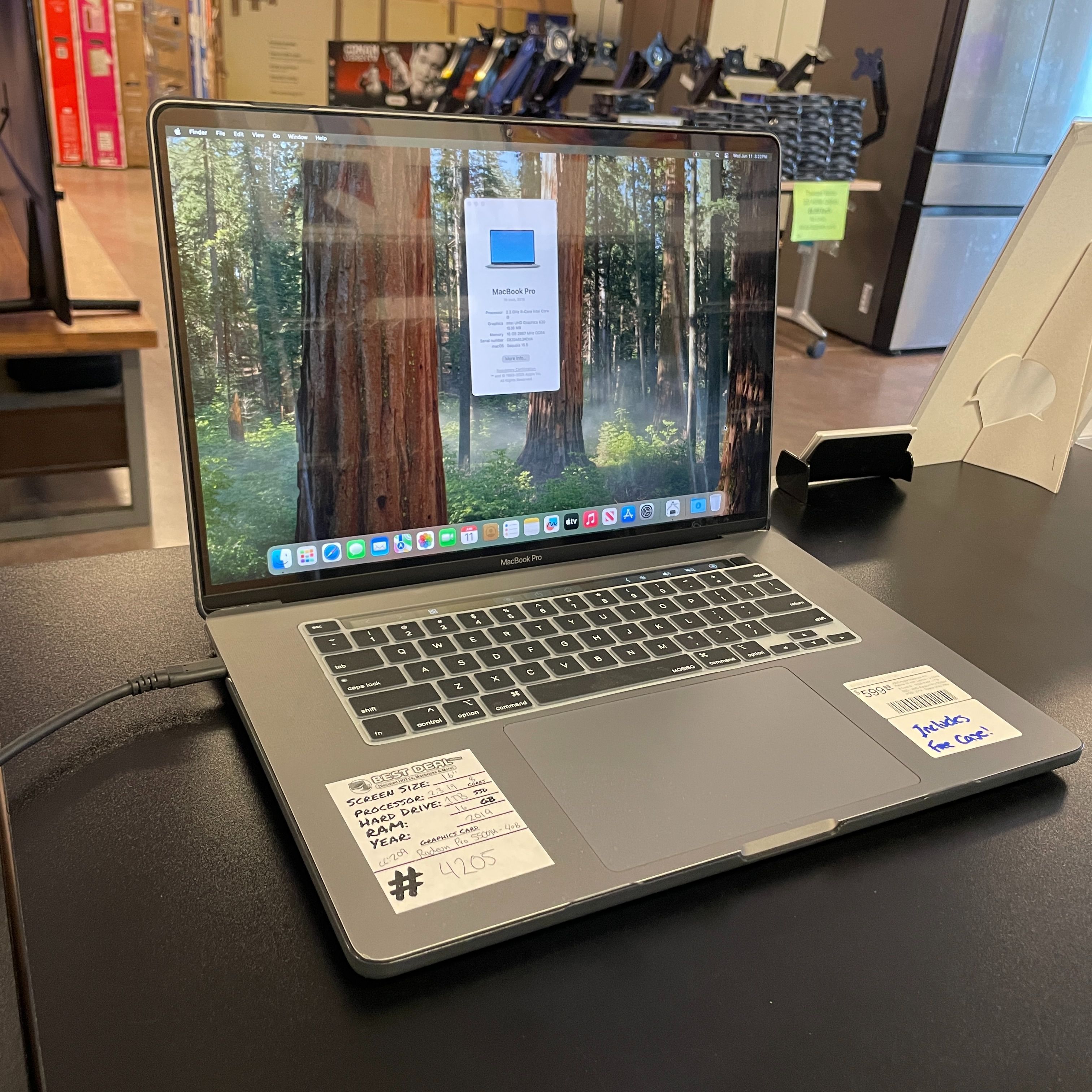 MacBookPro 16インチ 2019 32GB 1TB スペースグレイ 中古】MacBook Pro