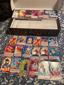 Dragon Ball Super Card Game Large Card Lot
