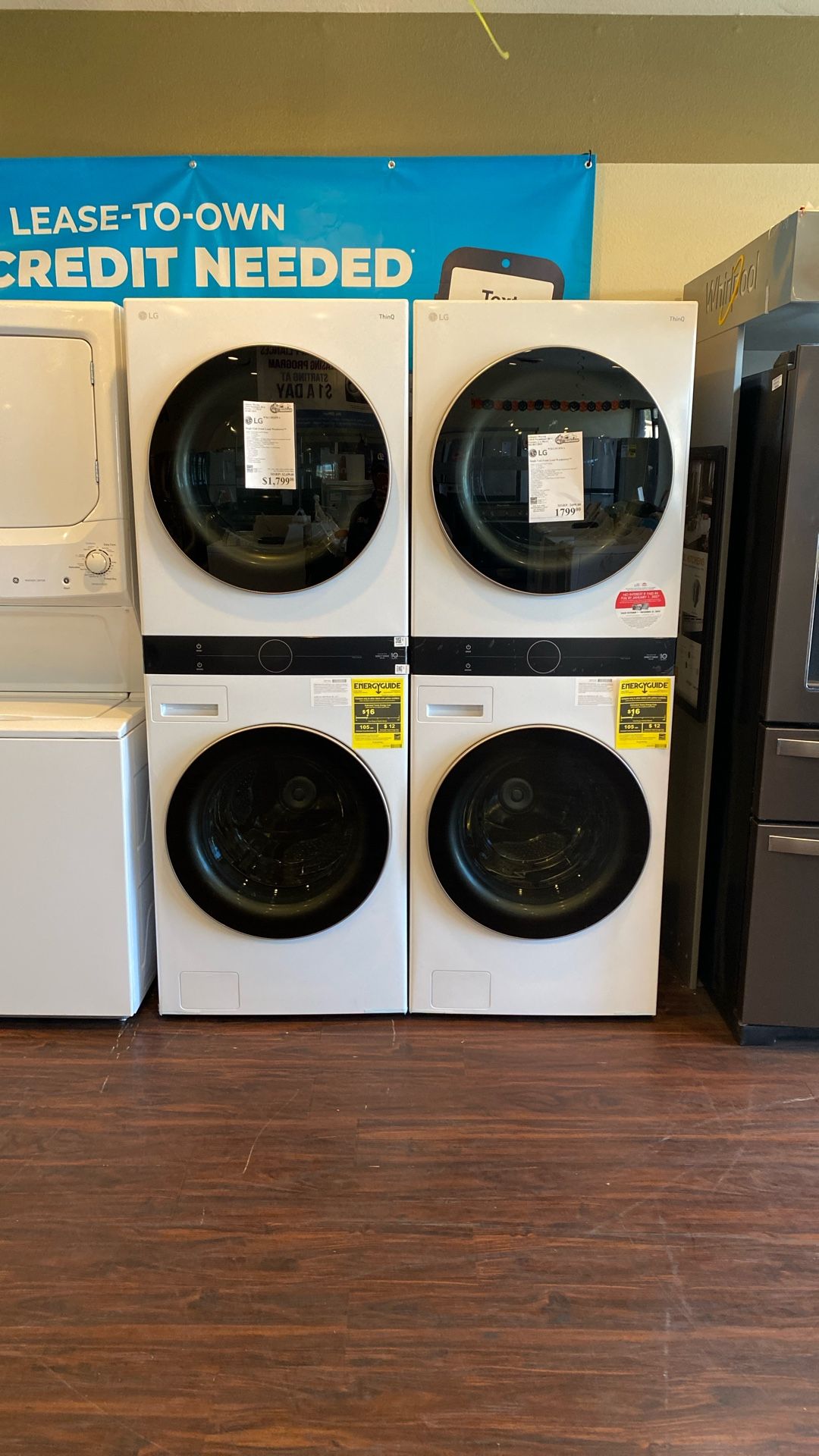 LG Washer And Dryer