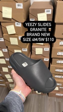 Yeezy Slides Granite