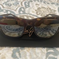 Maui Jim Sunglasses Tortoise Shell NEW W/Case