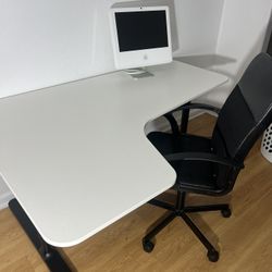 White Ikia Desk