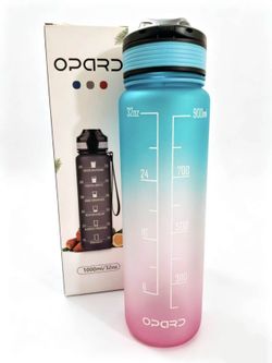 Opard 32oz (1000ml) Motivational Water Bottle - Brand New Condition