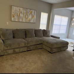 Gray Sectional 