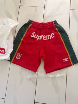 Supreme Knit soccer shorts