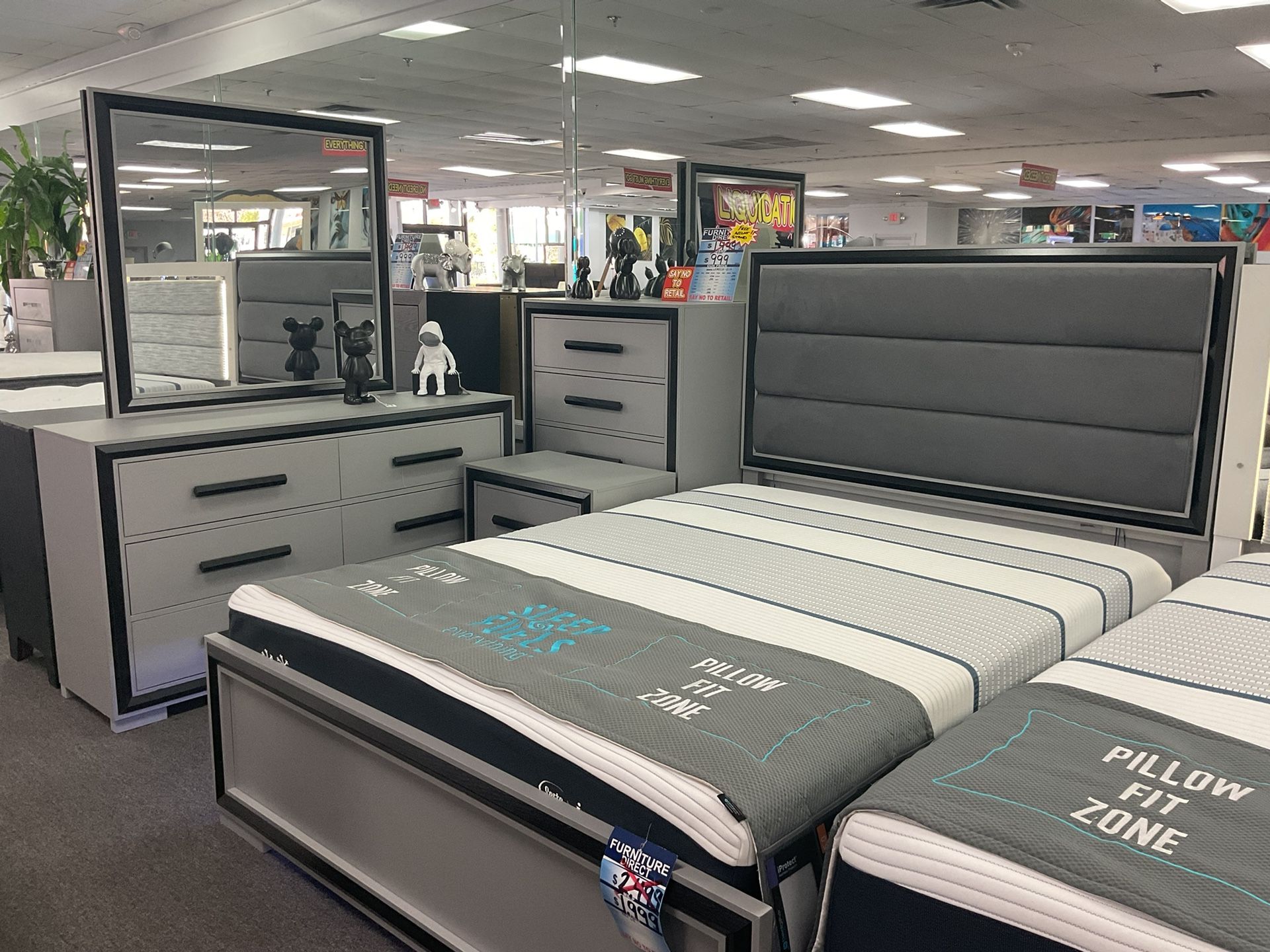 ‼️BIG LIQUIDATION SALE 🚨 ELEGANT 5pc BEDROOM SET 45% OFF 🛋️🎊