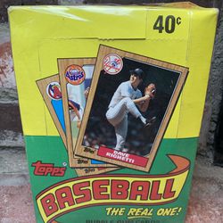Vintage Baseball Cards Sealed Pack Possible Rookies 