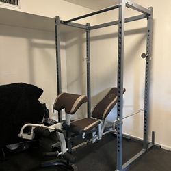 Power Rack With Bench 