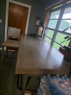 Table and chairs