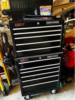 Craftsman ball bearing griplatch tool box
