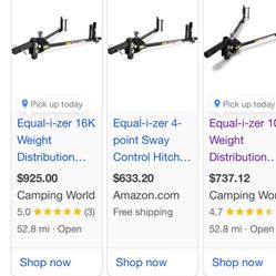 Weight Control For RV HITCH 