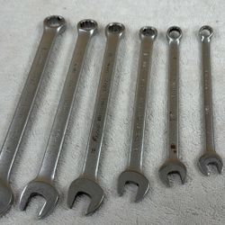 6 Popular Mechanics Combination Wrenches Metric 12, 11, 10, 9, 8, 7 CR-V  Be sure to take a look at all the other items I have listed on here for sale