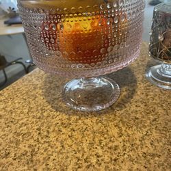 Glass Dish From Homegoods 
