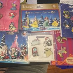 DISNEY COLLECTOR PIN SETS - ($14- to -$40 per Set). STAR WARS - Mickey - TOY STORY - Little Mermaid & MORE
