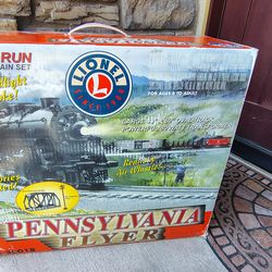 LIONEL Pennsylvania Flyer Complete O Gauge Train Set #6-30018 w/ Transformer