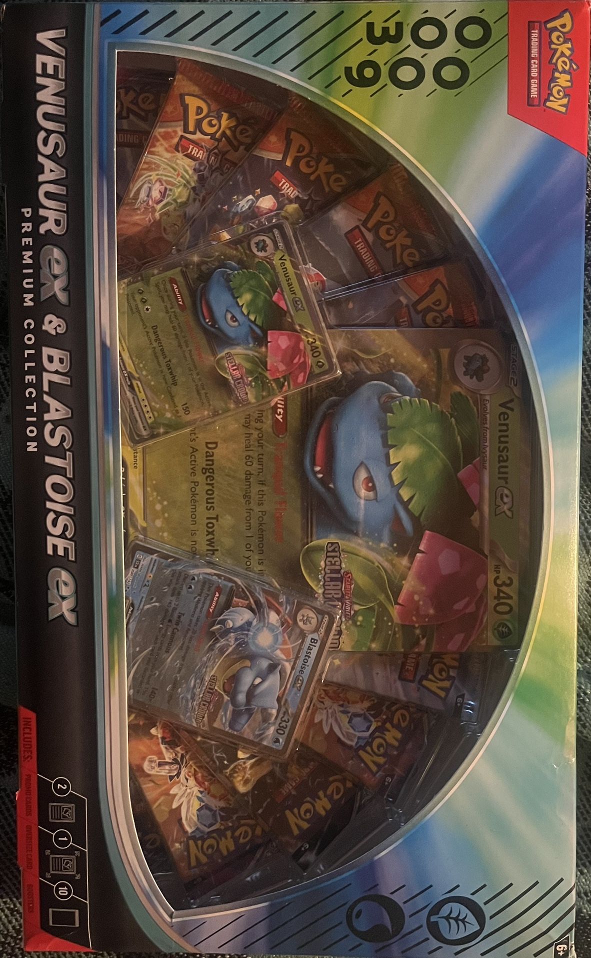 Blastoise And Venusaur Ex Premium Collection