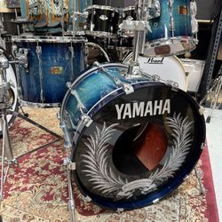 Yamaha Recording Custom 3pc Drum Set 
