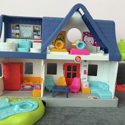 Fisher-Price Baby Learning Toy Laugh & Learn Magic Color Mixing Bowl with Pretend Food Music & Light