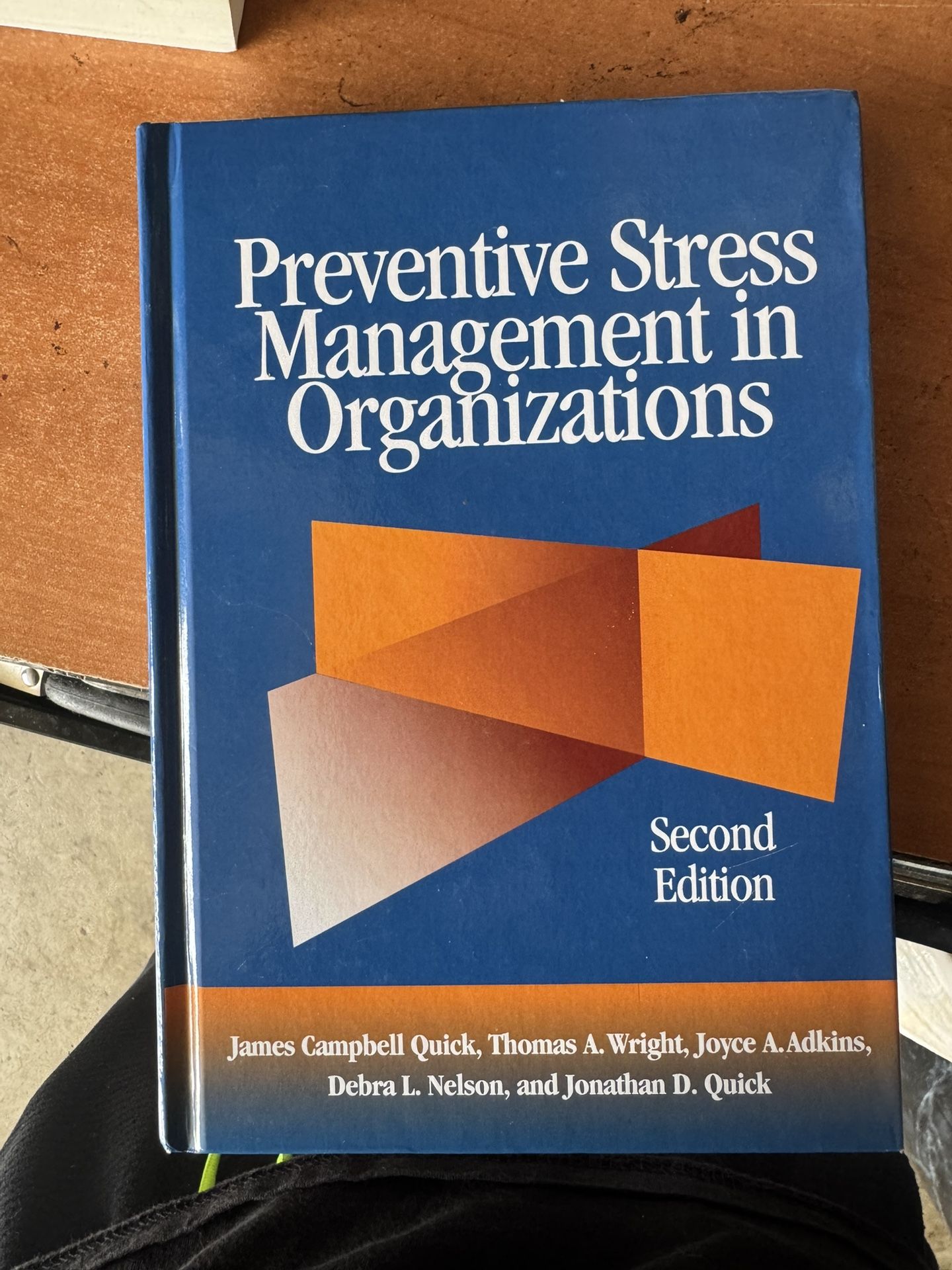 Preventative Stress Management In Organizations