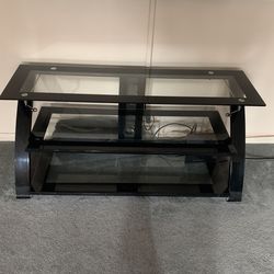 Glass Tv Stand