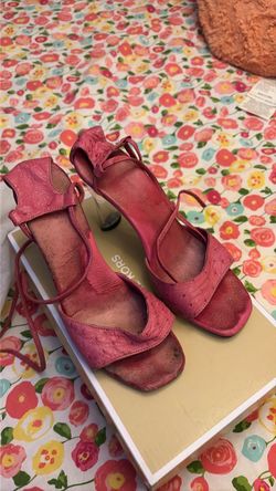 Zapatos avestruz color rosita