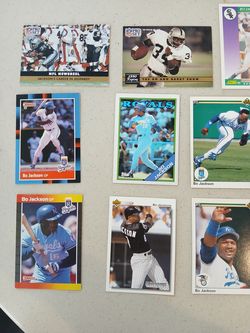 Bo Jackson cards valued at almost $20 ill take $15