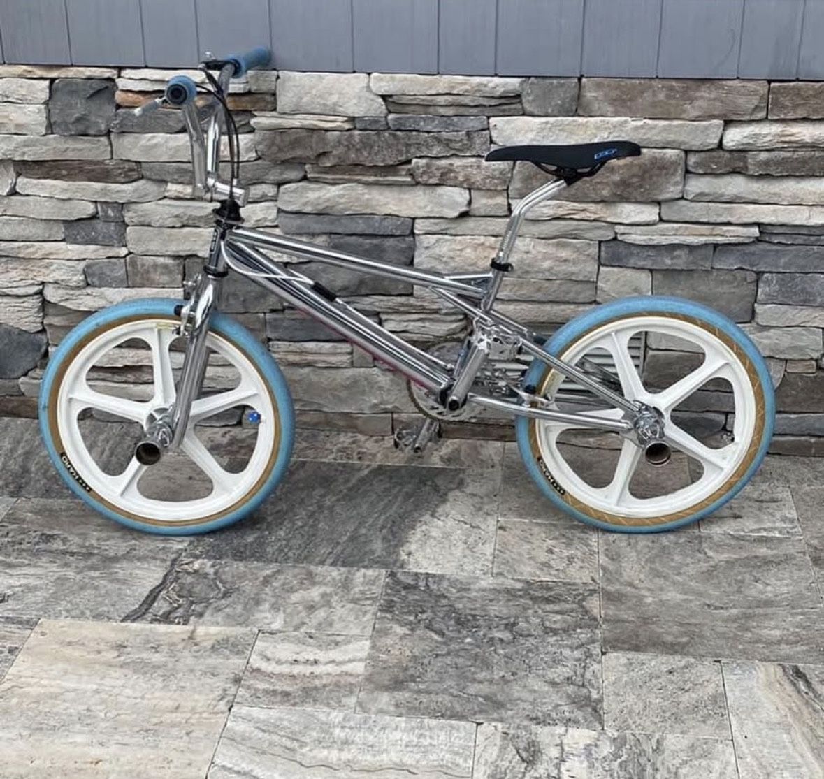 Custom Made Haro GT (Chrome/Baby Blue)