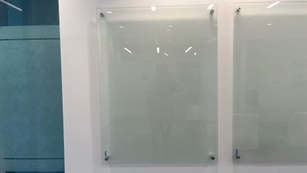 Glass white boards