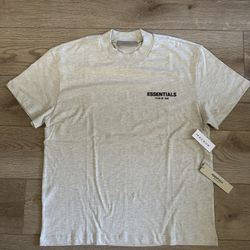 Light Oatmeal Essentials Tee *OPEN TO OFFERS*