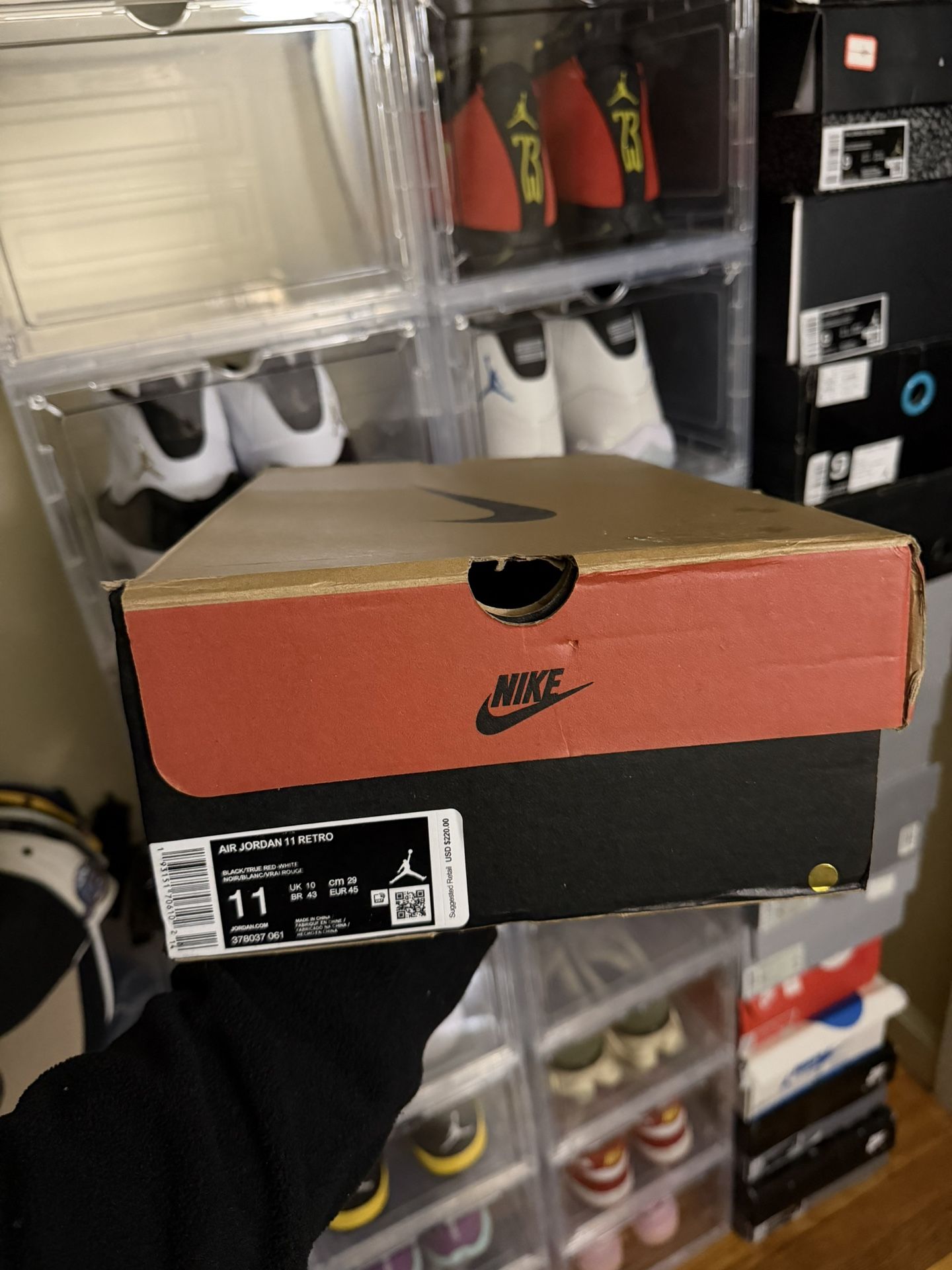 Jordan Retro 11 Bred