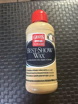 Griot’s Best of show wax 