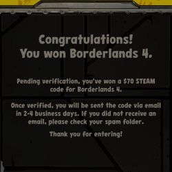 Borderlands 4 Steam Code