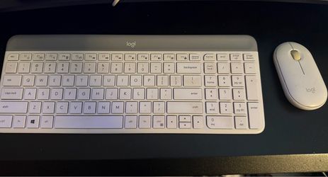 Logitech wireless keyboard and mouse