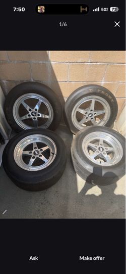 JMS drag set up 5x4.5 mustang