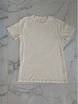 70 short sleeve Viscose Bamboo cream colored t-shirts