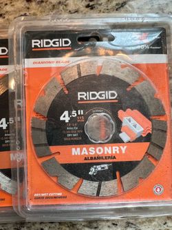 Ridgid Masonry Blade