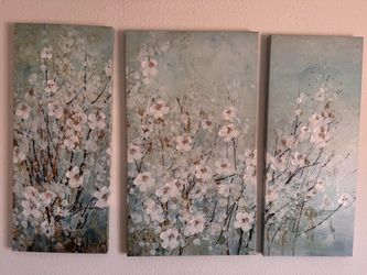 Asian orchid field decorative painting