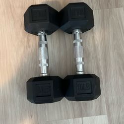 10lb Dumbbells 